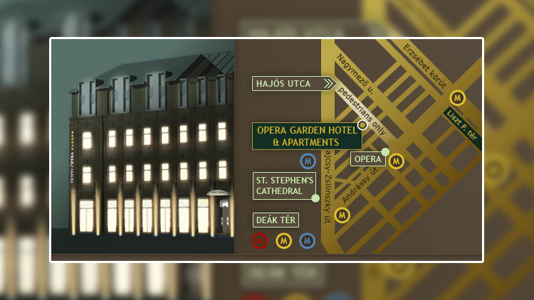 hotel location map image